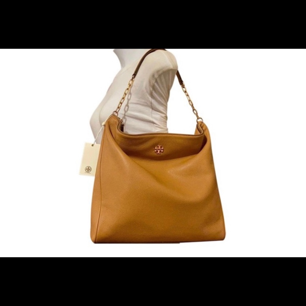 Tory Burch black Carter slouchy hobo bag - Picture 5 of 6